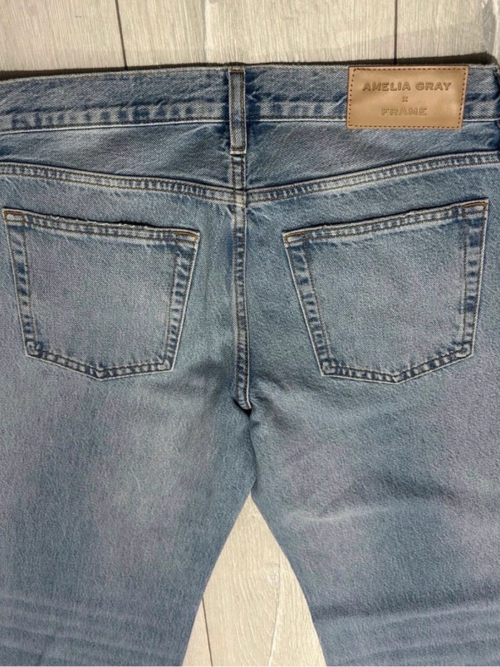 Frame Amelia Gray Low Waist Jeans W27 NWOT - Picture 6 of 7